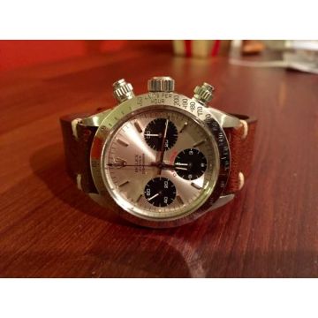 Rolex Daytona 6265 Stainless Steel / Silver / Big Red