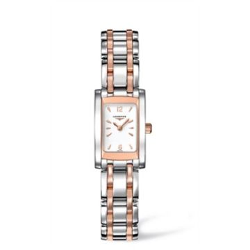 Longines DolceVita 16 Quartz Two Tone Pink