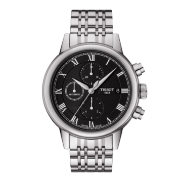 Tissot Carson Automatic Chronograph 42.3 Stainless Steel / Black / Bracelet