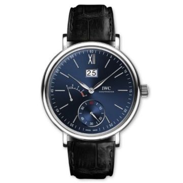 IWC Schaffhausen Portofino Hand-Wound Big Date White Gold / Laureus Charity Night Milano 2016