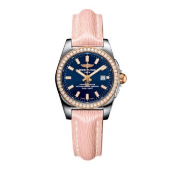 Breitling Galactic 29 Stainless Steel / Rose Gold / Diamond / Horizon Blue / Sahara