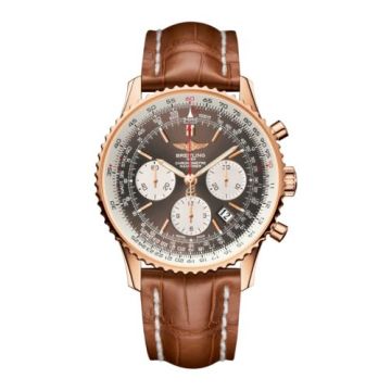 Breitling Navitimer 01 43 Red Gold / Bronze / Alligator