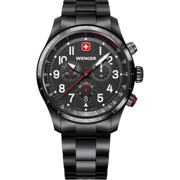 Wenger Terragraph Chrono Black Ø 43mm