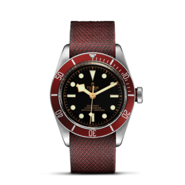 Tudor Heritage Black Bay Red Manufacture / Burgundy Fabric