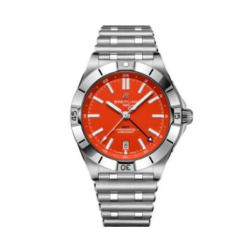 Breitling Chronomat Automatic GMT 40 NFL Denver Broncos Edition