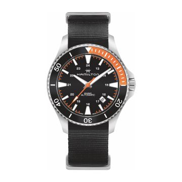 Hamilton Khaki Navy Scuba Auto Stainless Steel / Black