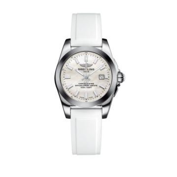 Breitling Galactic 29 Stainless Steel / Pearl / Rubber
