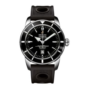 Breitling Superocean Heritage 46 Stainless Steel / Black / Black / Rubber