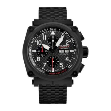 Formex Pilot Automatic Chronograph PVD / Carbon Fibre / Limited Edition / Bracelet