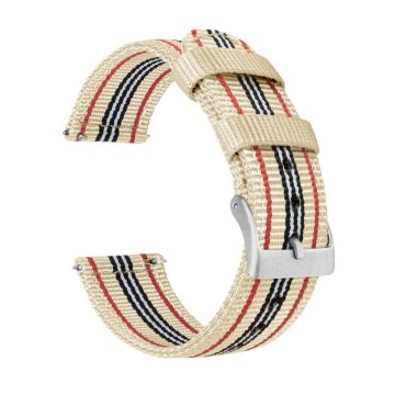 Two Piece NATO® style Retro Watch Band - 22mm