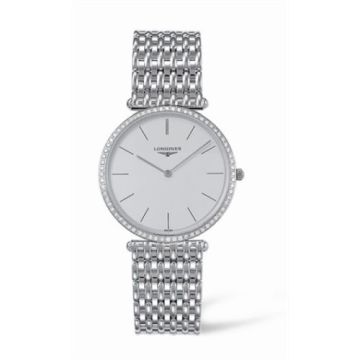 Longines La Grande Classique 33 Quartz White Gold Diamond