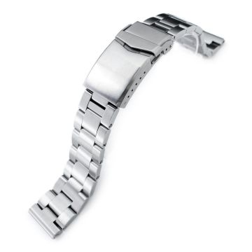 Super-O Boyer 19mm 20mm Stainless Steel Straight End Bracelet - 19mm
