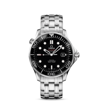 Omega Seamaster Diver 300M Co-Axial 41 Stainless Steel / Black / Bracelet / Ceramic / SASR