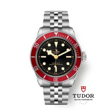 Tudor Black Bay Master Chronometer Stainless Steel - Burgundy / Black / Jubilee