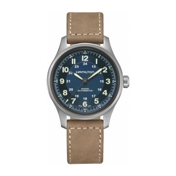 Hamilton Khaki Field Titanium Auto 42 / Blue