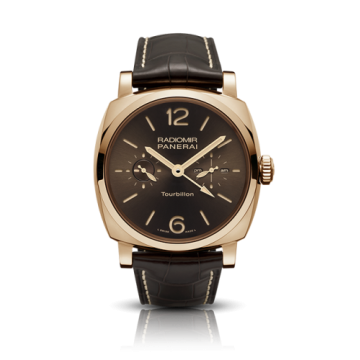 Panerai Radiomir 1940 Tourbillon GMT Oro Rosso