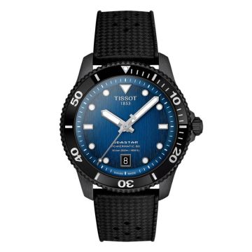 Tissot Seastar 1000 Powermatic 80 40 PVD / Blue / Rubber