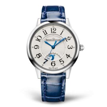 Jaeger-LeCoultre Rendez-Vous Night & Day Medium Stainless Steel / Silver / Alligator