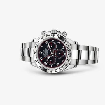 Rolex Daytona White Gold Black Racing