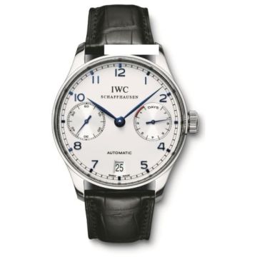 IWC Schaffhausen Portuguese Automatic Stainless Steel / Silver