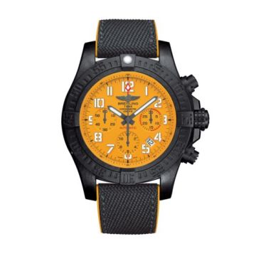 Breitling Avenger Hurricane 45 Breitlight / Cobra Yellow / Military Rubber
