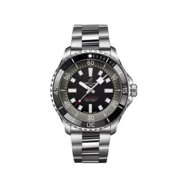Breitling SuperOcean Automatic 44 Stainless Steel / Black / Bracelet / UK