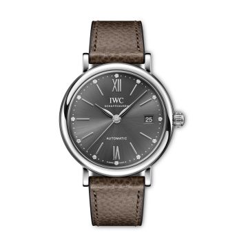 IWC Schaffhausen Portofino Automatic 37 Stainless Steel / Grey