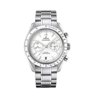 Omega Speedmaster Moonwatch Co-Axial Stainless Steel / White / Bracelet