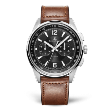 Jaeger-LeCoultre Polaris Chronograph Stainless Steel / Black / Calf