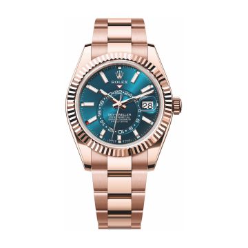 Rolex Sky-Dweller Everose / Blue / Oyster