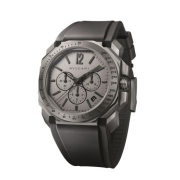 Bulgari Octo Velocissimo Titanium / Grey / Rubber