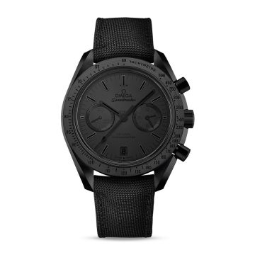 Omega Speedmaster Moonwatch Co-Axial Dark Side of the Moon Black Black
