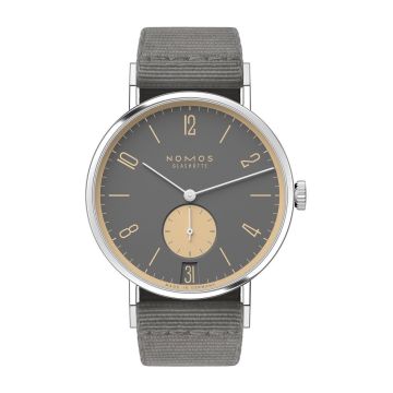 Nomos Glashütte Tangente 38 Datum Haifischgrau