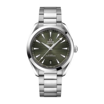 Omega Seamaster Aqua Terra 150M Master Chronometer 41 Stainless Steel / Green / Bracelet