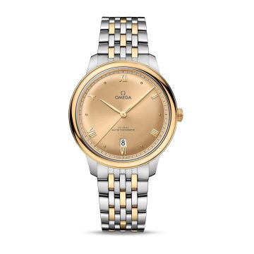 Omega De Ville Master Chronometer Stainless Steel - Yellow Gold / Champagne / Bracelet
