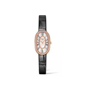 Longines Symphonette M Red Gold / Diamond / Roman