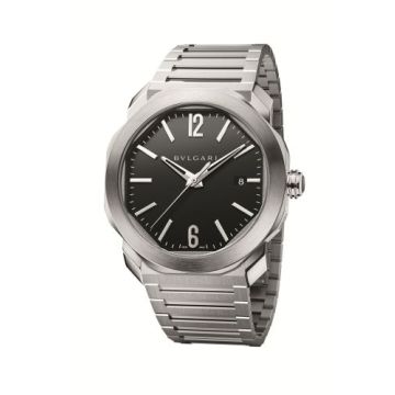 Bulgari Octo Roma 41 Stainless Steel / Black / Bracelet