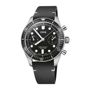 Oris Divers Sixty-Five 40 Chronograph Stainless Steel / Black