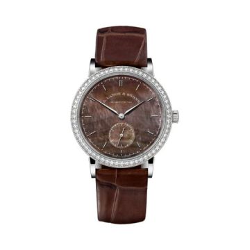 A. Lange & Söhne Saxonia White Gold / Diamond / Brown
