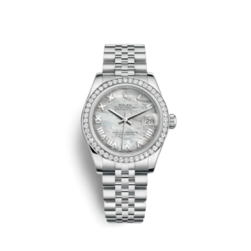 Rolex Datejust 31 Stainless Steel Diamond / Jubilee / MOP - Roman