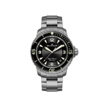 Blancpain Fifty Fathoms Automatique Titanium / Black / Bracelet