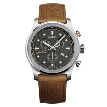 Mido Multifort Chronograph Quartz Stainless Steel / Grey