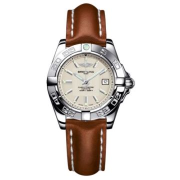 Breitling Galactic 32 Stainless Steel / Sierra Silver / Calf