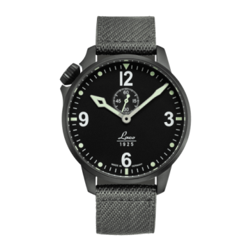 Laco Pilot Watch Special Models Spirit Of St.Louis / Stainless Steel / Black