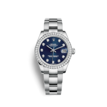 Rolex Datejust 31 Stainless Steel Diamond / Oyster / Blue - Diamond