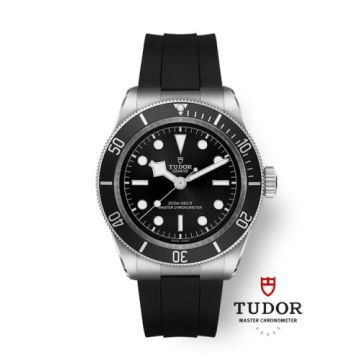 Tudor Black Bay Master Chronometer Stainless Steel - Black / Black / Rubber