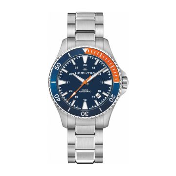 Hamilton Khaki Navy Scuba Auto Stainless Steel / Blue / Bracelet