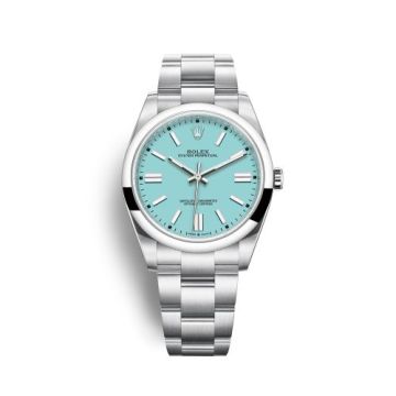 Rolex Oyster Perpetual 41 Stainless Steel / Turquoise