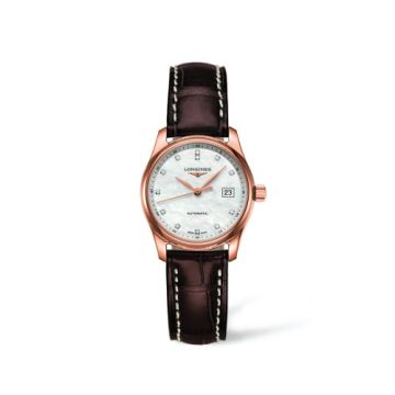 Longines Master Collection Date 29 Pink Gold