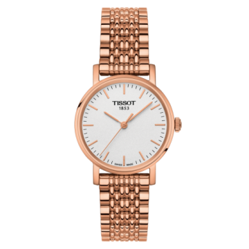 Tissot Everytime Small Rose Gold PVD / Silver / Bracelet